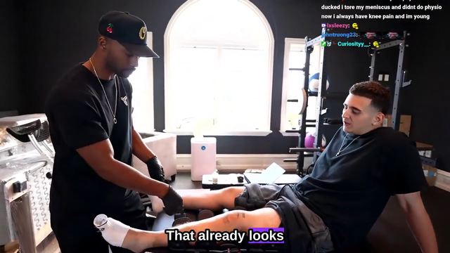 Lacy confirmed from his Physical Therapist that the incident involving "Paybae" that took place at Streamer University led to his meniscus being fully torn which needed full knee reconstruction surgery to fix