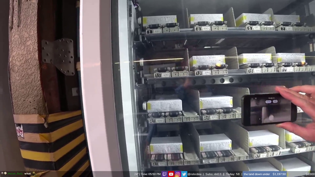 HUH personal diary vending machine in Tokyo