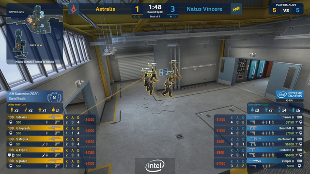 flamie Navie IEM Katowice 2020 Ace Spray Down (semifinal vs. Astralis)