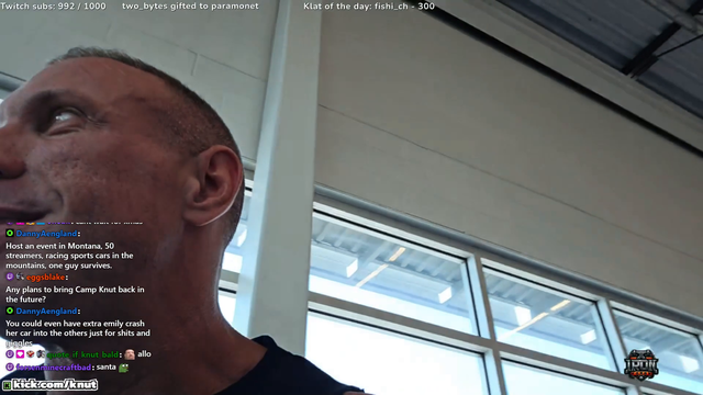 Knut makes a fun proposition to Nick and Katchii