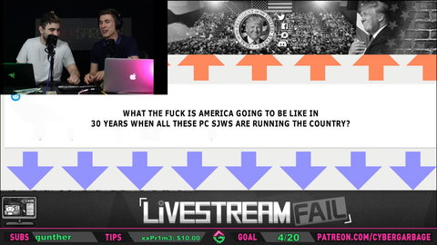 LivestreamFail or The_Donald game