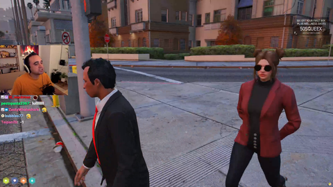 Squeex fails a deez nuts joke - GTA NP RP w/ squeex/lozdogs