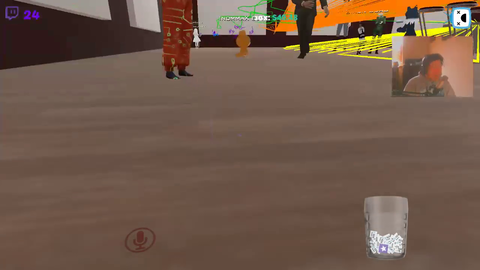 VRchat user freestyles to rugrats theme.