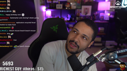 Nicks dad tunes into the stream