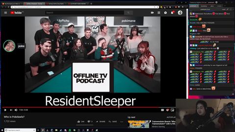 Poke on Twitch chat, Miz and Maya