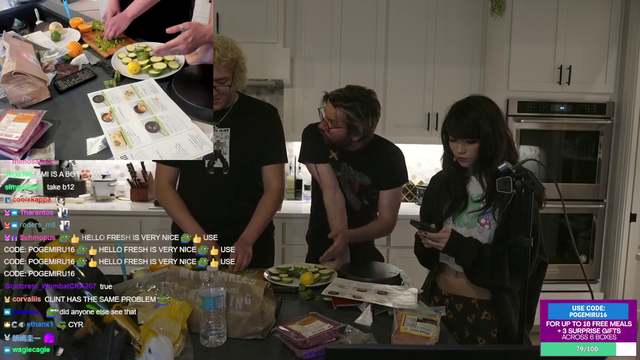 Cyr promotes Hello Fresh