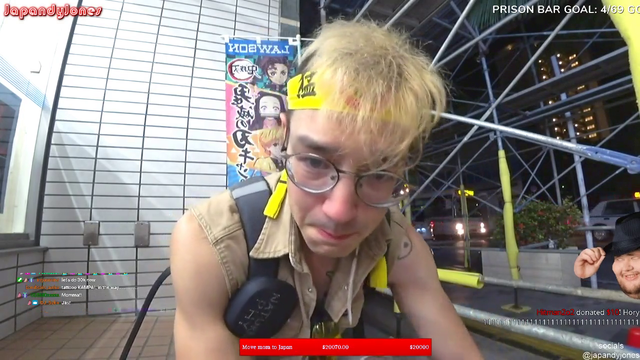 JapandyJones reaches his 20k goal to move his mom to Japan!