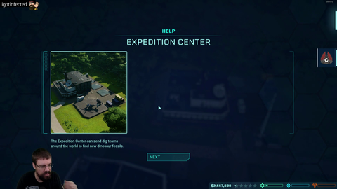 CohhCarnage deals with the expedition center..