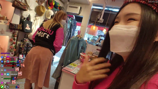 Hachu disciplines her employee
