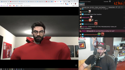 Hasan kills chat