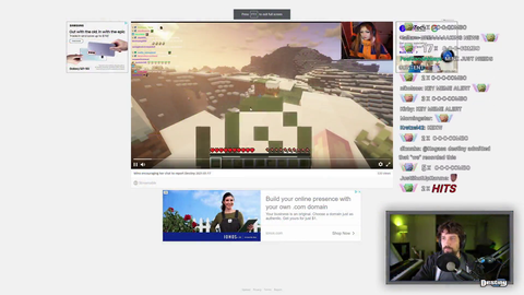 Minx encouraging her chat to report Destiny for harassment