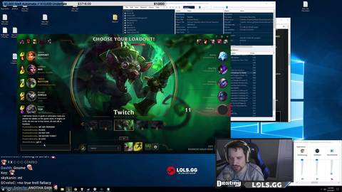 Destiny on trolling