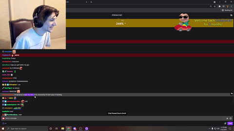 xQc takes care of a racist that thinks it's okay to rebel against censorship using the n-word