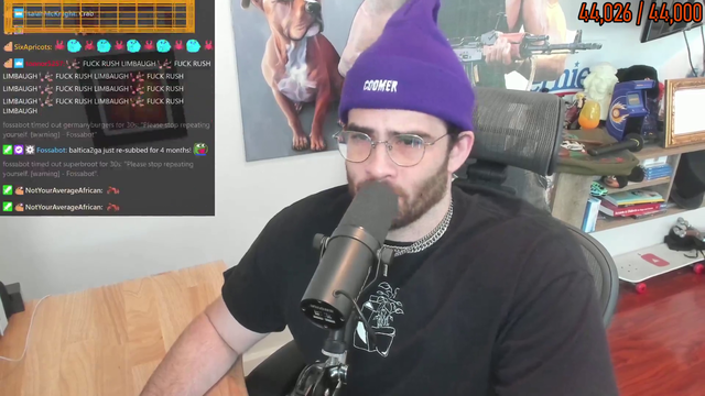 Hasan celebrating the good news
