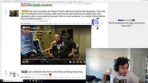 Ice hints towards that Twitch staffs uses their position to get laid with female streamers.