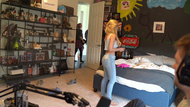 Soda hangouts with his friends