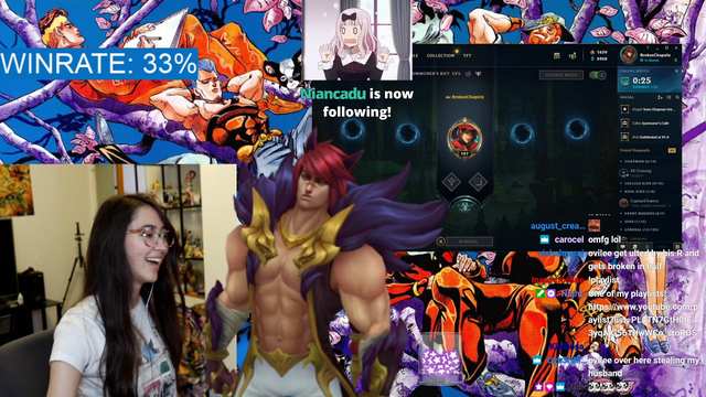 Ovilee reenact her dream scenario/fanfic with Sett