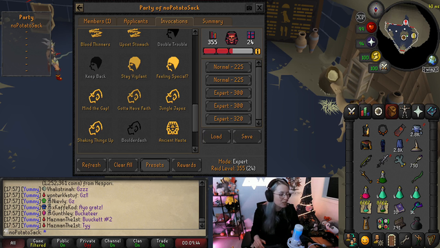 OSRS player reveals endgame desk setup