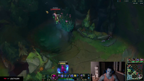Tyler1 misses everything and flips out