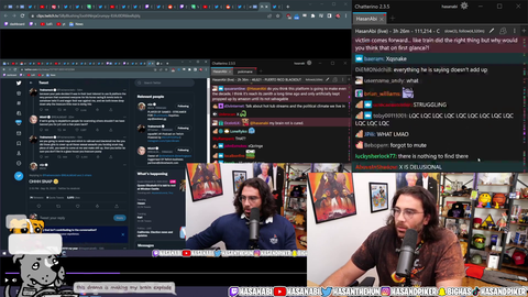 Hasan reaches his breaking point