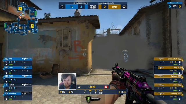 CSGO caster on Hasan’s head size