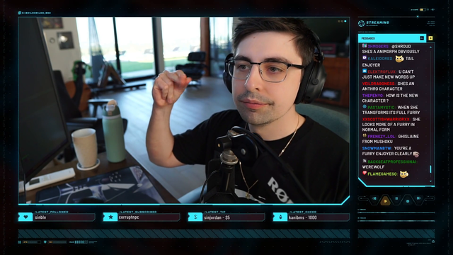 Shroud swears he's not a furry
