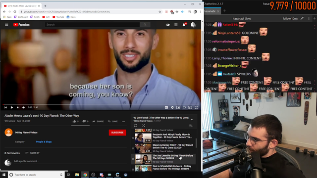 Hasan Is The 911th Viewer On A Video Uploaded On Sept. 11th