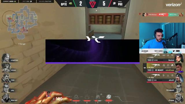 TARIK spots watchparty enjoyer in live crowd