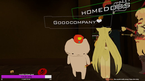 Found a small streamer and a bunch of other people consoling a young girl. (Warning: feels)