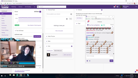 Mitch Jones in a nutshell.