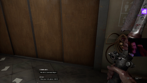 Moon gets jumped by a member of the KGB