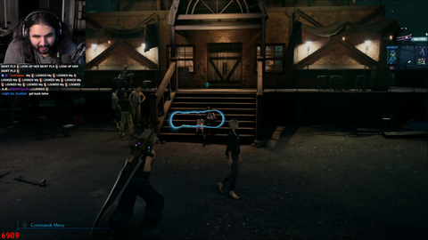 Esfand tries Final Fantasy with eye tracker
