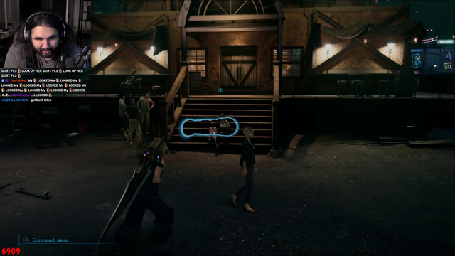 Esfand tries Final Fantasy with eye tracker