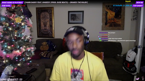 Dank's mom walks in at an awkward moment