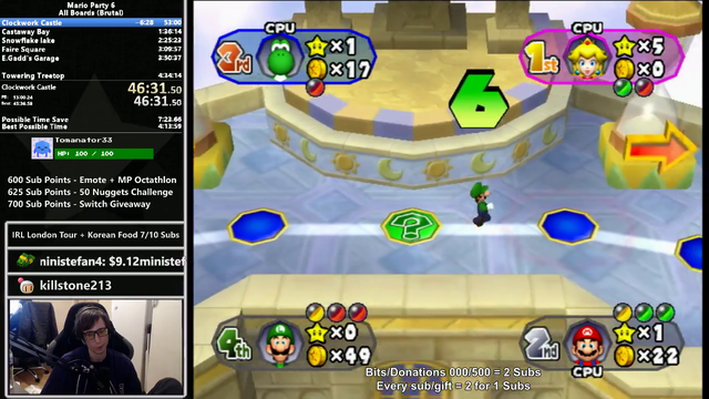 Mario Party Speedrunner Needs Chance-Time To Win