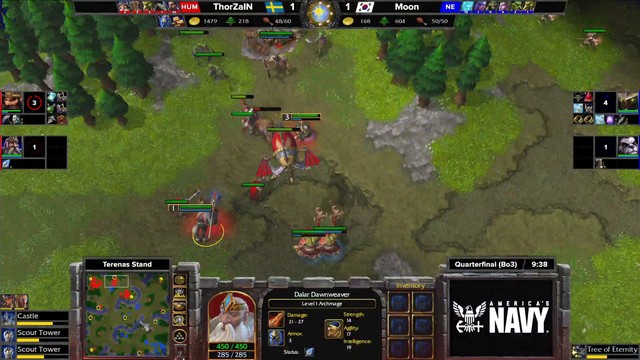 Esports-Ready Reforged crashes for the second time in a row on a Dreamhack match. The underdog Swedish player had the advantage in both games.