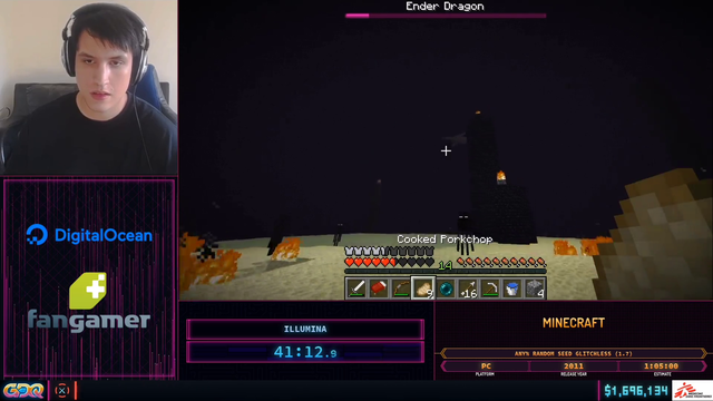 Minecraft Speedrunner Illumina Ends His GDQ Run in Style