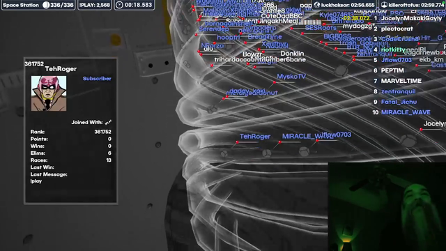 Aris checks out the competition