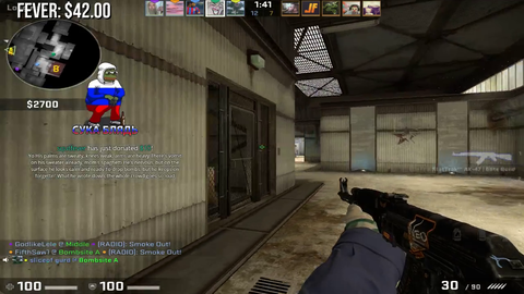 [Win] When the donation song and text to speech align..