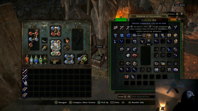 Aris gets the rarest Path of Exile item with less than 100 hours played