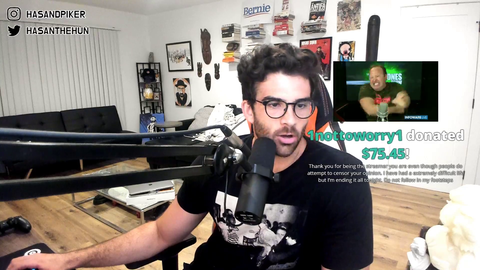 hassan also gets a suicidal donation