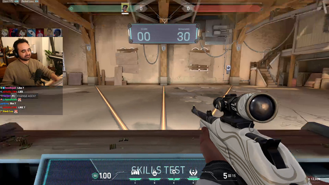 CS player in Valorant