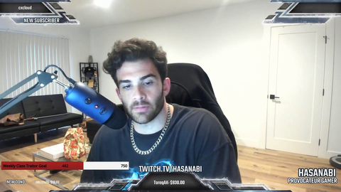 Hasan gets triggered over the emote cmonBruh.
