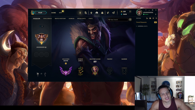 Tyler searches himself