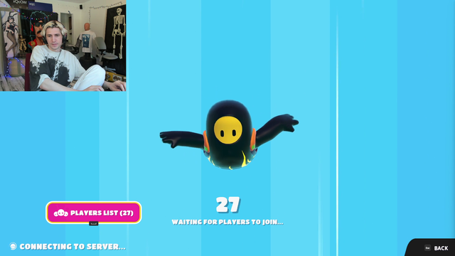 xQc tells Twitch Rivals participant (who is stalling the event by leaking the game code) to go offline/end their stream