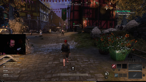 Moon finds yet another afk player in new world