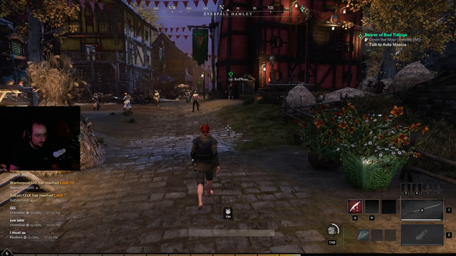 Moon finds yet another afk player in new world