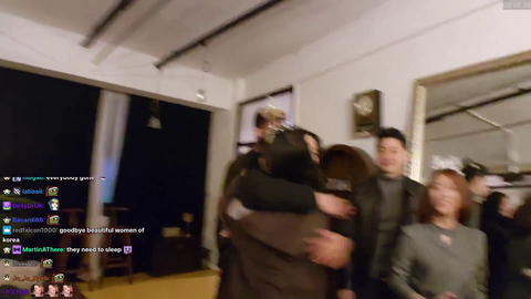 Yuggie says goodbye to her friends