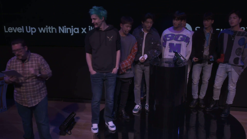 Ninja's PTSD from doing the floss on NYE
