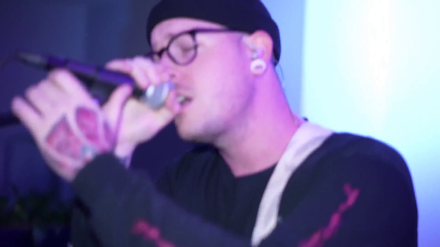Mitch goes hard singing live